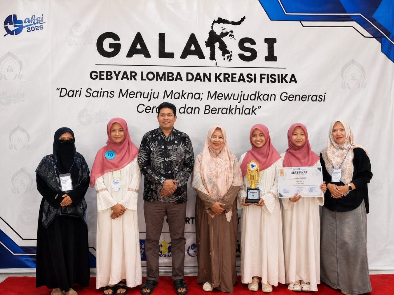 Meski Berlatih Singkat, Tim MAN Gowa Mampu Raih Harapan II MSQ Nasional