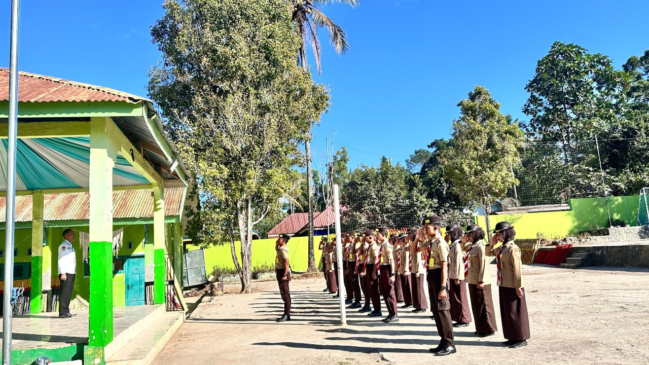 Semangat Membara, Pangkalan MAN Gowa Resmi Lepas Peserta Kemah Madrasah Provinsi 2026